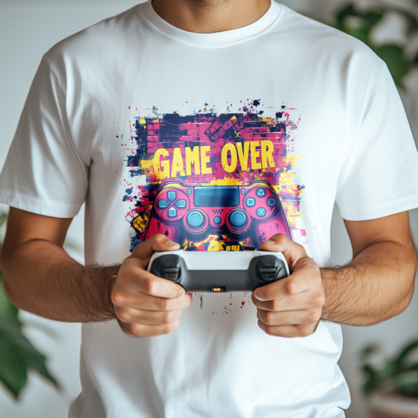 Grafitti Game Over T-Shirt